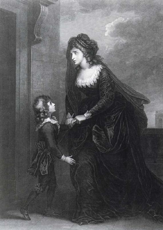 James Caldwall Sarah Siddons as Isabella oil painting image